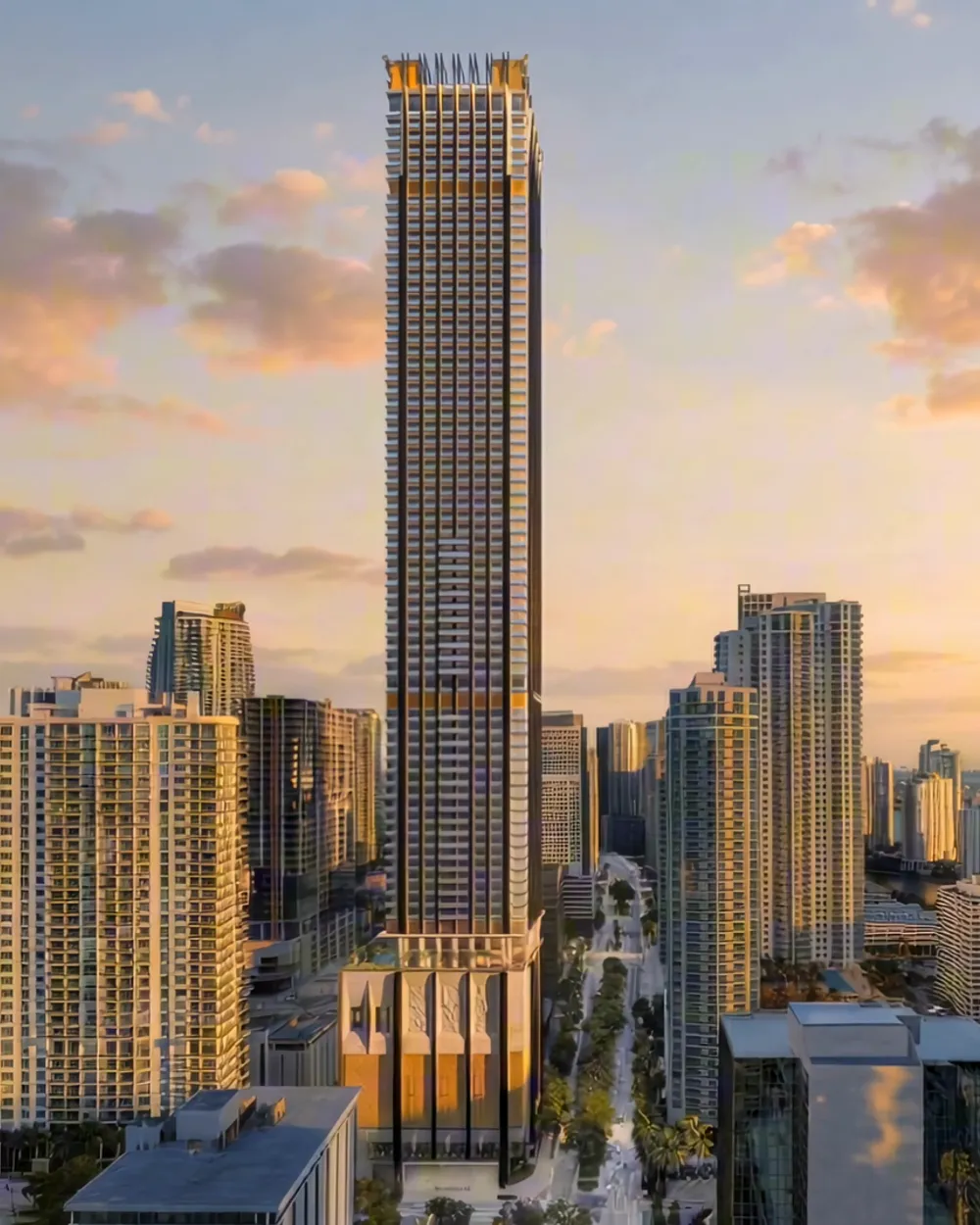888 Brickell key art